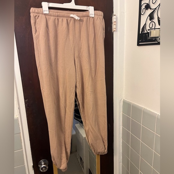 Target Pants - ❌SOLD❌Beige/ Tan Sweatpants. Size Large